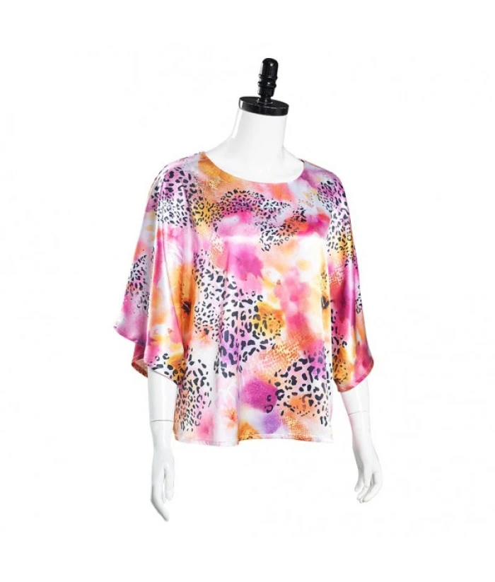 1980s Retro Colored Padding Loose Shirt 6 1980s Retro Colored Padding Loose Shirt - Image 4