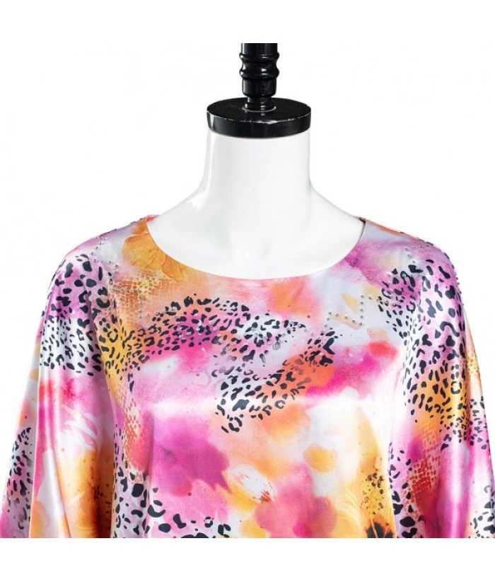 1980s Retro Colored Padding Loose Shirt 7 1980s Retro Colored Padding Loose Shirt - Image 5