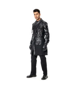 Man Medieval Fantasy Black Clock Knight Guard Fullset Outfit Halloween Costume -Accessories Shop 11006912 7 700x823 1