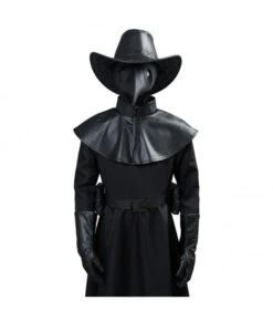 Kids Children Medieval Plague Doctor Black Fullset Outfit Role Play Halloween Costume -Accessories Shop 11007689 5 700x823 1