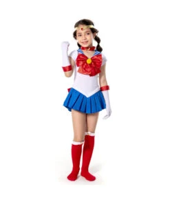 Kids Children White Sailor Suit Skirt Uniform Halloween Costume 13 Kids Children White Sailor Suit Skirt Uniform Halloween Costume -Accessories Shop 11007730 5 700x823 1
