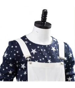 Men 80s Star Printed Shirt White Overalls Musical Role Play Rockstar Halloween Costume -Accessories Shop 11007896 7 700x823 1