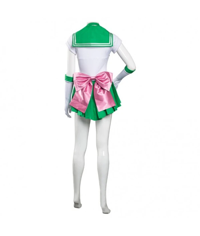 Women Green Sailor Skirt Uniform Halloween Costume 5 Women Green Sailor Skirt Uniform Halloween Costume - Image 3