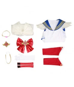 Women Red And White Sailor Skirt Uniform Halloween Costume -Accessories Shop 11009394 8 700x823 1