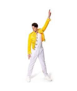 1980s Rockstar Classic Yellow Jacket Vintage Halloween Costume -Accessories Shop 12001935 8 700x823 1