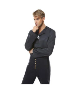 Men Medieval Black Linen Shirt Fullset Halloween Costume -Accessories Shop 12002160 7 700x823 1