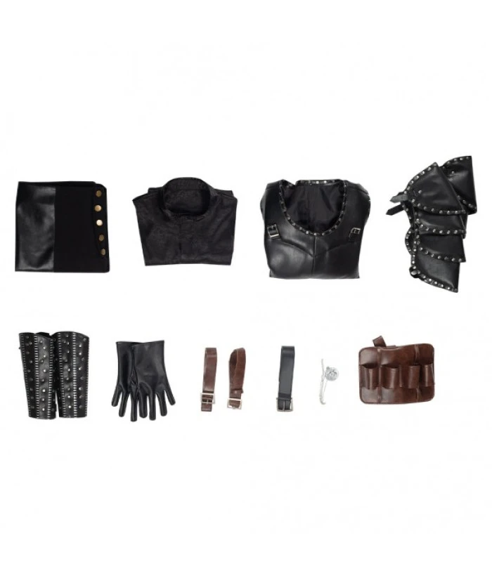 Men Fantasy Knight Black Light Amor Faux Fullset Outfit Halloween Carnival Costume 9 Men Fantasy Knight Black Light Amor Faux Fullset Outfit Halloween Carnival Costume - Image 8