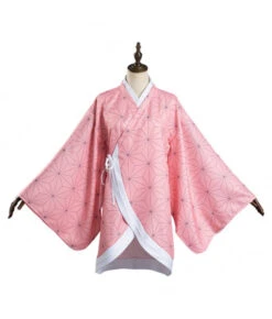 Girl Pink Kimono Coat Halloween Costume -Accessories Shop 12002509 1 700x823 1