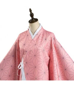 Girl Pink Kimono Coat Halloween Costume -Accessories Shop 12002509 6 700x823 1