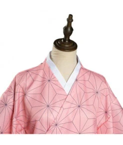 Girl Pink Kimono Coat Halloween Costume -Accessories Shop 12002509 7 700x823 1