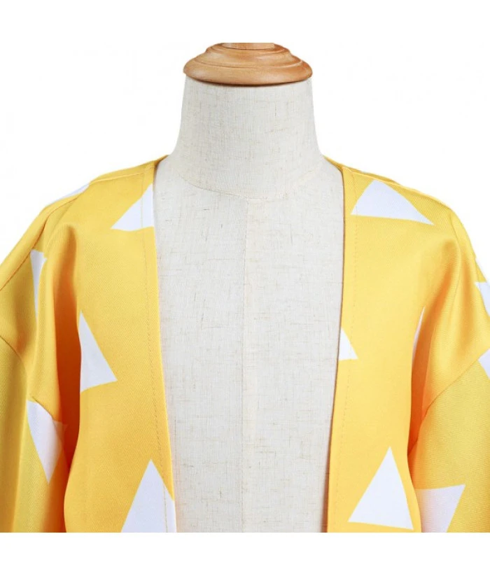 Kids Children Yellow Kimono Coat Halloween Costume 11 Kids Children Yellow Kimono Coat Halloween Costume - Image 9
