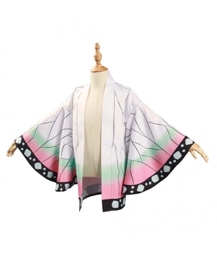 Kids Children White Butterfly Samurai Uniform Jacket Kimono Coat Halloween Costume 12 Kids Children White Butterfly Samurai Uniform Jacket Kimono Coat Halloween Costume - Image 10