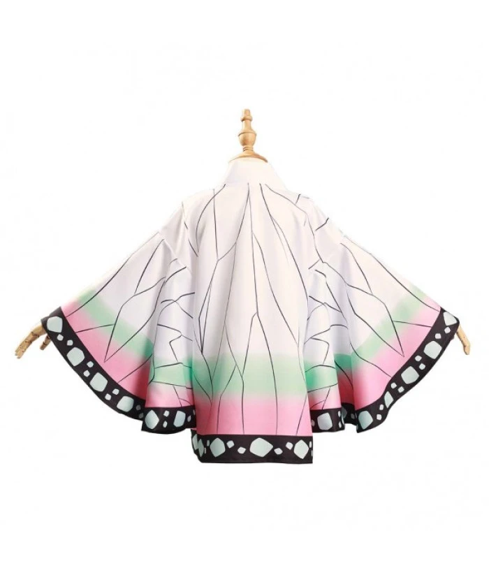 Kids Children White Butterfly Samurai Uniform Jacket Kimono Coat Halloween Costume 5 Kids Children White Butterfly Samurai Uniform Jacket Kimono Coat Halloween Costume - Image 3