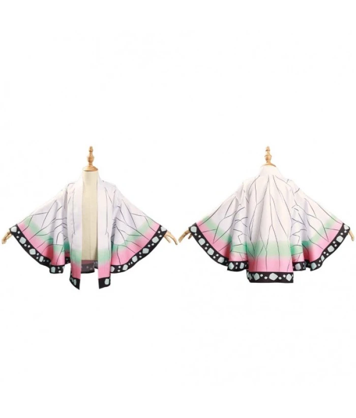 Kids Children White Butterfly Samurai Uniform Jacket Kimono Coat Halloween Costume 9 Kids Children White Butterfly Samurai Uniform Jacket Kimono Coat Halloween Costume - Image 7