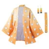 Men Yellow Uniform Samurai Short Jacket Kimono Halloween Costume -Accessories Shop 12002740 2 700x823 1