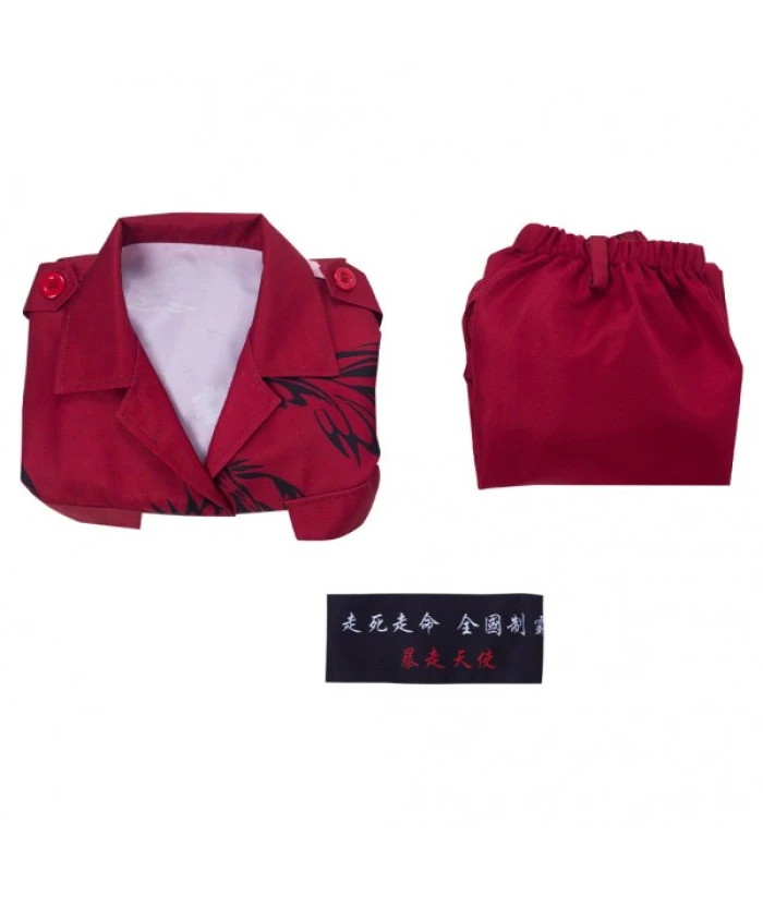 Adult Bakuzoku Uniform Motorcyle Gang Halloween Carnival Suit Cosplay Costume 7 Adult Bakuzoku Uniform Motorcyle Gang Halloween Carnival Suit Cosplay Costume - Image 5