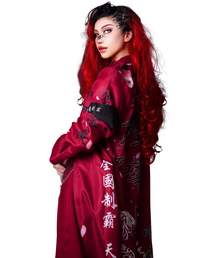 Adult Bakuzoku Uniform Motorcyle Gang Halloween Carnival Suit Cosplay Costume 3 Adult Bakuzoku Uniform Motorcyle Gang Halloween Carnival Suit Cosplay Costume