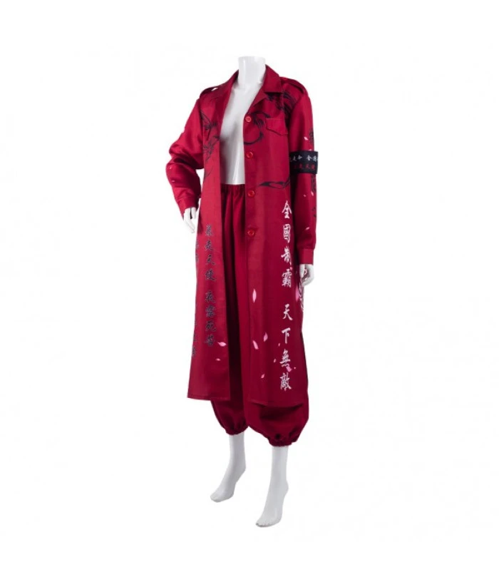 Adult Bakuzoku Uniform Motorcyle Gang Halloween Carnival Suit Cosplay Costume 5 Adult Bakuzoku Uniform Motorcyle Gang Halloween Carnival Suit Cosplay Costume - Image 3