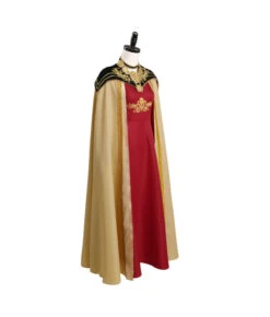 Women Fantasy Golden Cloak Red Dress Royal Gorgeous Halloween Costume -Accessories Shop 12003145 4 700x823 1