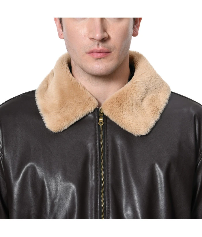 Men Brown Jacket Coat With Black Tactical Tights Strap Gun Bag Fullset Outfit Agent Role Play Halloween Costume 10 Men Brown Jacket Coat With Black Tactical Tights Strap Gun Bag Fullset Outfit Agent Role Play Halloween Costume - Image 8