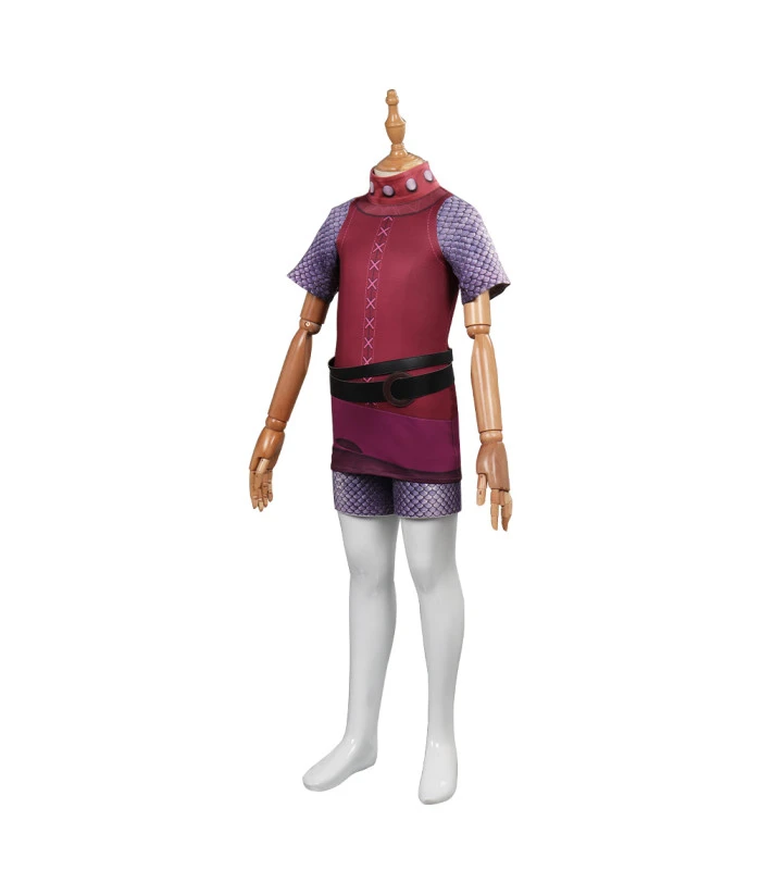 Kids Children Soldier Chain Metal Printed Shirt Fullset Halloween Costume 4 Kids Children Soldier Chain Metal Printed Shirt Fullset Halloween Costume - Image 2