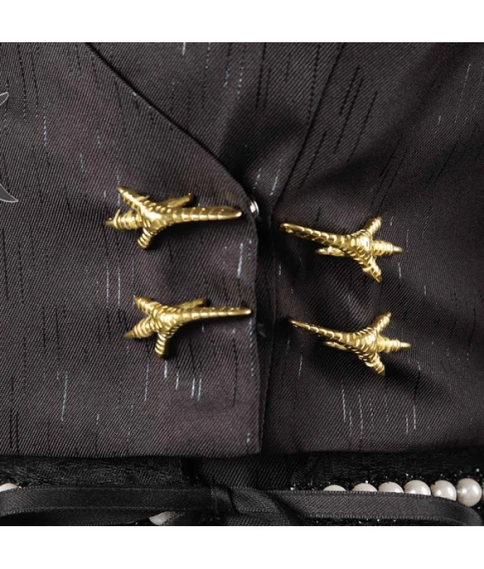 Women Medieval Fantansy Queen Royal Dress Red Long Sleeve Halloween Costume 10 Women Medieval Fantansy Queen Royal Dress Red Long Sleeve Halloween Costume - Image 8