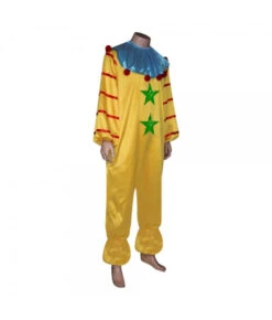 Adult Yellow Clown FullsetJumpsuit Creepy Clown Role Play Halloween Costume 11 Adult Yellow Clown FullsetJumpsuit Creepy Clown Role Play Halloween Costume -Accessories Shop 15003546 4 700x823 1