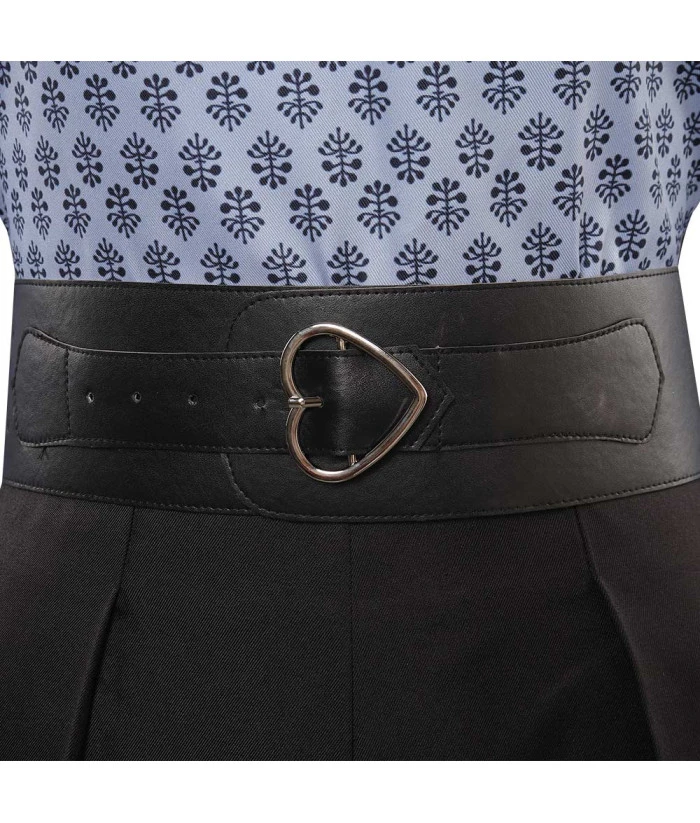 Women Blue Top BlackSuit Pants Fullset 6 Women Blue Top BlackSuit Pants Fullset - Image 4