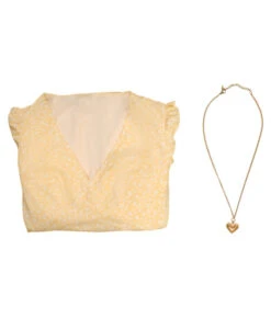 Vintage Yellow Flounced Dress Halloween Costume -Accessories Shop 15005216 7 700x823 1