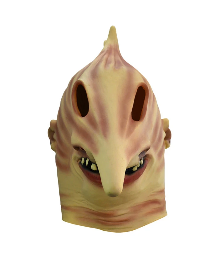 1980s Horror Yellow Latex Monster Mask Halloween Costume Accessories 3 1980s Horror Yellow Latex Monster Mask Halloween Costume Accessories