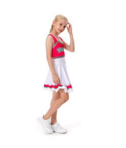 Cheerleader Girl Sportswear Dress Kids Halloween Costume -Accessories Shop Addison20Wells20Zombies20320Children‘s20Wear20Halloween20Cosplay20Costume20204 700x823 1
