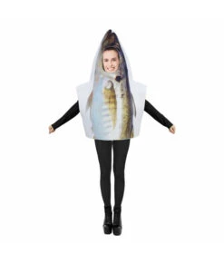 Adult Barracuda Funny Overalls Outfits Party Halloween Costume