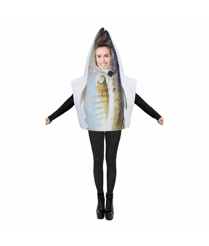 Adult Barracuda Funny Overalls Outfits Party Halloween Costume 3 Adult Barracuda Funny Overalls Outfits Party Halloween Costume