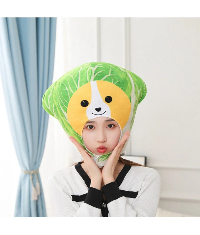 Adult Cabbage Dog Headband Funny Hat Halloween Costume Accessories 7 Adult Cabbage Dog Headband Funny Hat Halloween Costume Accessories - Image 5