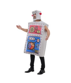 Adult Funny Overalls Robot Halloween Costume -Accessories Shop Adult20Funny20Overalls20Robot20Halloween20Costume202 700x823 1