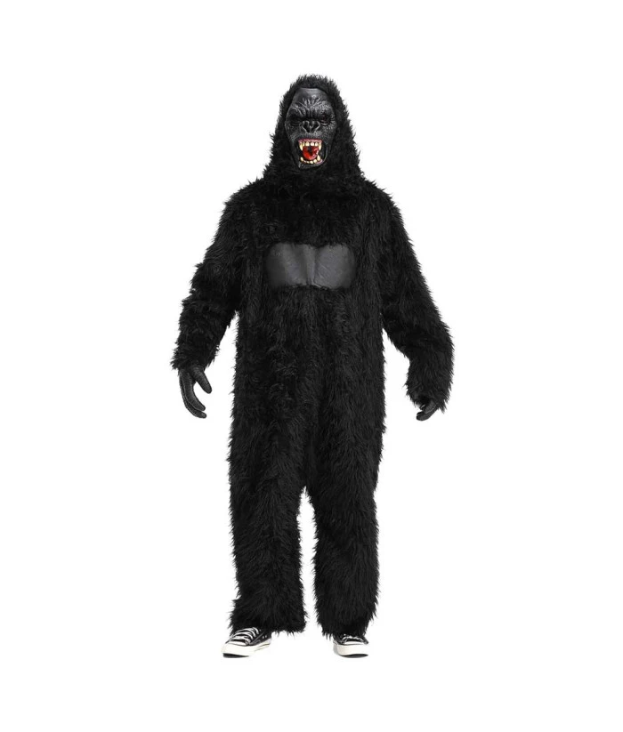 Adult Gorilla Outfit Animal Chimpanzee Realistic Halloween Cosplay Costume 3 Adult Gorilla Outfit Animal Chimpanzee Realistic Halloween Cosplay Costume