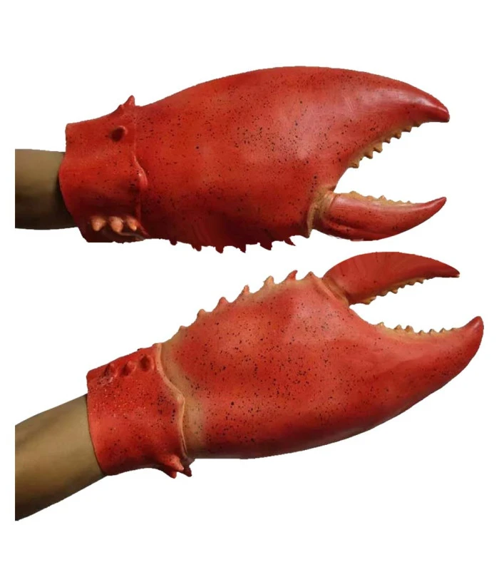 Adult Lobster Claws Gloves Halloween Costume Accessories 4 Adult Lobster Claws Gloves Halloween Costume Accessories - Image 2