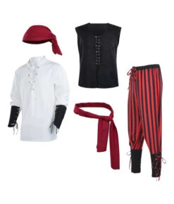 Adult 18th Century Red Black Pants Fullset Pirate Cosplay Halloween Costume -Accessories Shop Adult20Medieval20Renaissance20Top20Red20Black20Pants20Fullset20Pirate20Halloween20Costume206 700x823 1
