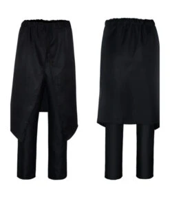 Adult Black Apron Pirate Pants Halloween Costume