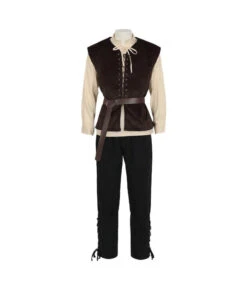 Adult Renaissance Outfit 4Pcs Set Halloween Costume
