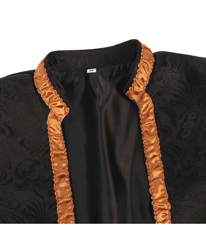 Adult 18th Pirate Stand Collar Coat Halloween Costume 8 Adult 18th Pirate Stand Collar Coat Halloween Costume - Image 6