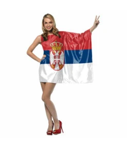 Adult National Flag Printing Outfit Halloween Parade Costume