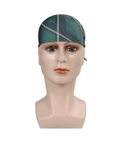 Adult Pirate Plaid Headscarf Cosplay Halloween Costume Accessories