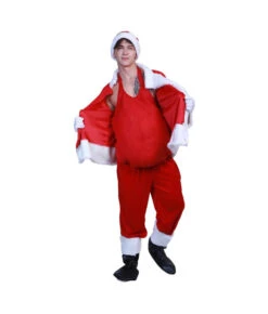 Adult Santa Claus Fake Belly Halloween Costume Accessories