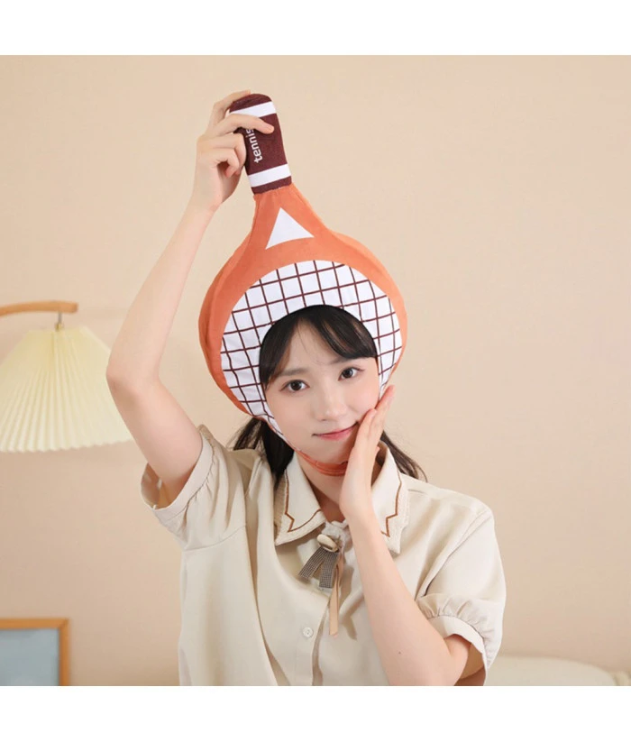 Adult Tennis Racket Headband Funny Hat Halloween Costume 4 Adult Tennis Racket Headband Funny Hat Halloween Costume - Image 2