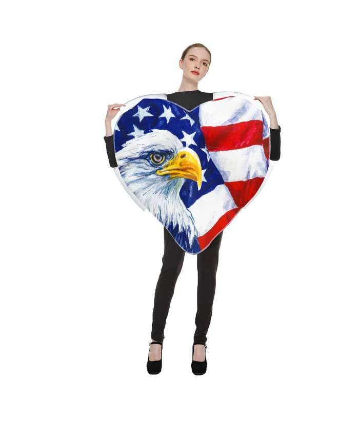 Adult USA Hat Funny Costume Independence Day Carnival Party Costume 7 Adult USA Hat Funny Costume Independence Day Carnival Party Costume - Image 5