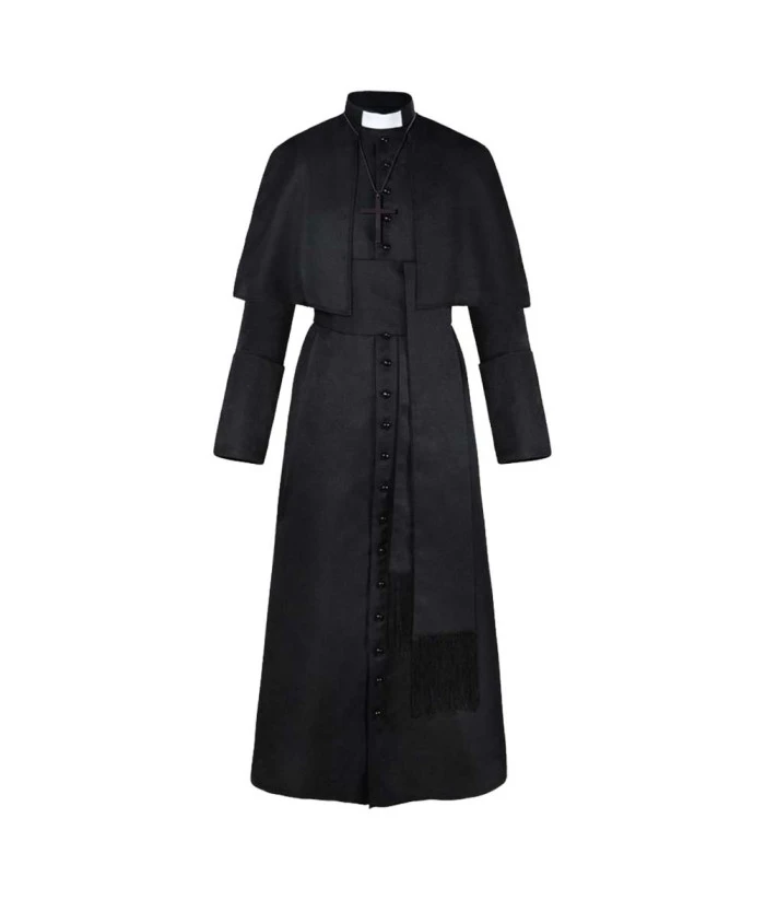 Priest Robe Halloween Costume 3 Priest Robe Halloween Costume