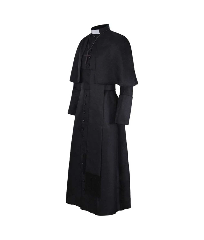 Priest Robe Halloween Costume 4 Priest Robe Halloween Costume - Image 2