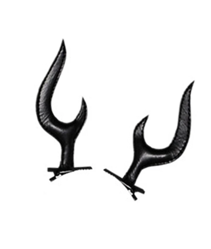 Deer Devil Horns Clips Halloween Headband Accessories 5 Deer Devil Horns Clips Halloween Headband Accessories - Image 3