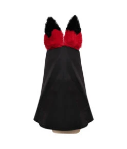 Nun Headscarf With Red Fur Ears Halloween Costume Accessories 10 Nun Headscarf With Red Fur Ears Halloween Costume Accessories -Accessories Shop Alastor20Hazbin20Hotel20Black20Nun20Headscarf20Cosplay20Hat20Accessories3 700x823 1